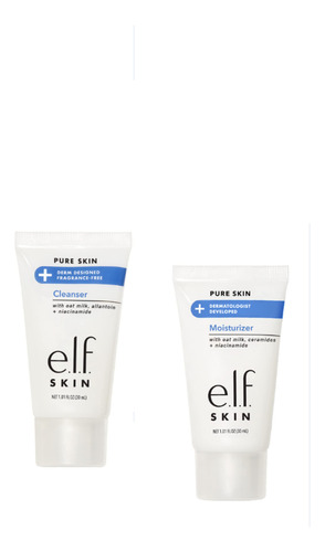 Elf Pure Skin Back To Basics Mini Duo Hidratante Y Limpiador