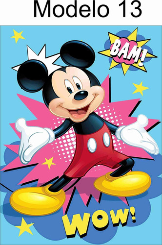 50 Morralitos Personalizados Mickey Mouse Bolsitas Dulceros Diseño Mickey Mouse