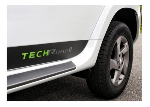 Adesivo Faixa Lateral Traseiro Duster Tech Road Techroad