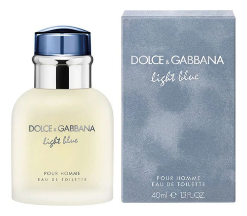 Perfume Dolce & Gabbana Light Blue Pour Homme 40ml - Selo Adipec