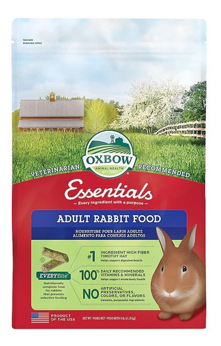 Essentials Adult Rabbit Diet 2,25 Kg Envio Gratis - Aquarift