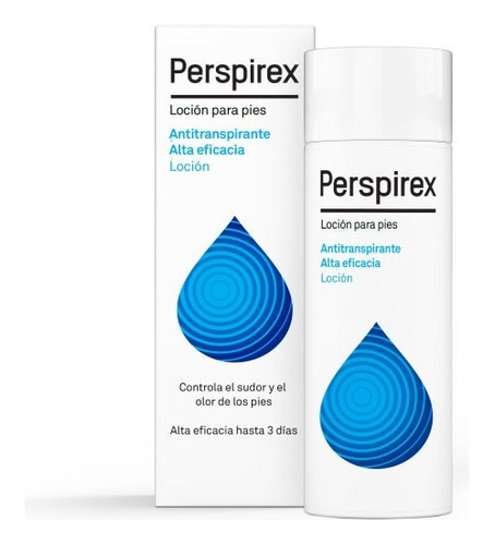 Perspirex Loción Controla Sudor Y Olor De Pies 100ml 