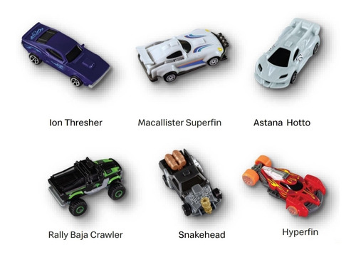 Coleccion Rápidos Y Furiosos Fast And Furious Mcdonald's