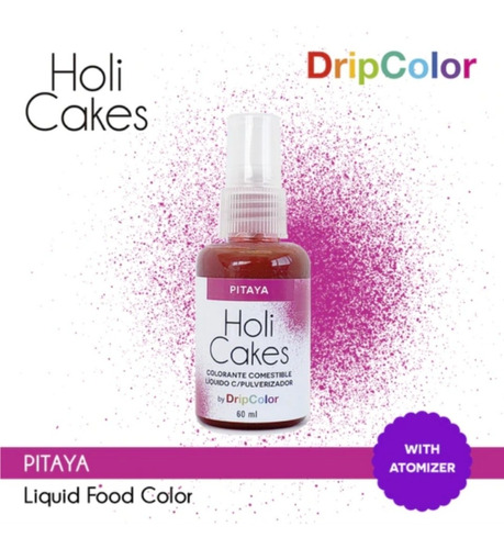 Colorante Líquido En Spray Holi Cakes De Dripcolor - 60 Ml