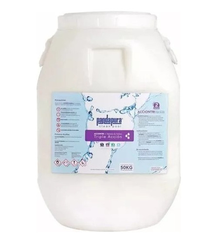Tricloro En Tableta Alta Concentracion 50 Kg Pp-acctri-50k