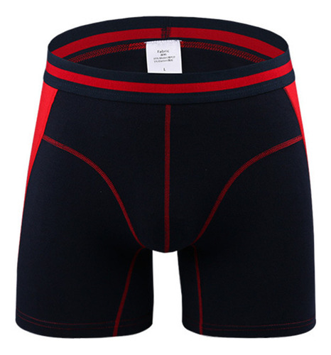Pantalones Cortos Largos Para Hombre, Ropa Interior Suave, C