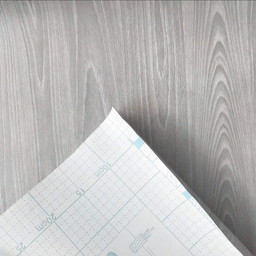 Imagen 6 de 10 de 2003. Papel Adhesivo Empapelar Madera Gris Lucerna 1mtx45cm