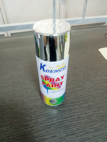 Pintura En Spray Cromada Marca Kdenco 