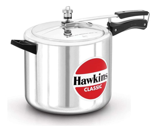Olla A Presión Hawkins Classic De Aluminio, 10 Litros, Plata