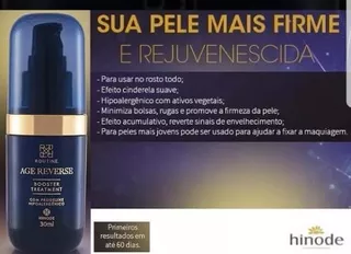 Sérum Age Reverse Booster Treatment Hinode Routine para todo tipo de piel de 30mL