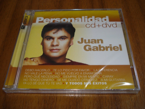 Cd+dvd Juan Gabriel / Personalidad - Exitos (nuevo Y Sellado