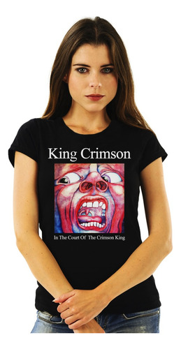 Polera Mujer King Crimson In The Court Of The Crimson King R
