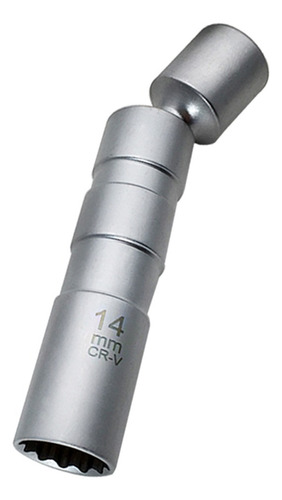 14mm 3/8-inch Swivel 12pt Spark Plug Wobble Socket Se Adapta