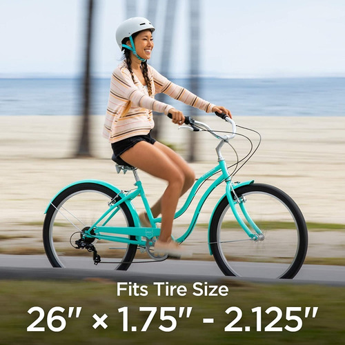 Imagen 6 de 10 de Cubiertas Bicicleta Rod 26 Playera Urbana Mas 2 Camaras Auto