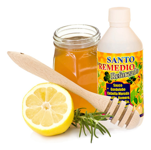 10 Jarabes Santo Remedio Reforzado 220ml Herbolario