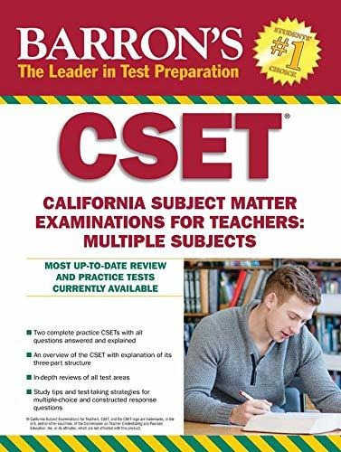 Book : Cset California Subject Matter Exams For Teachers...