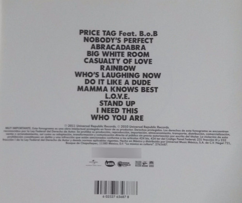 Cd Jessie J - Who You Are