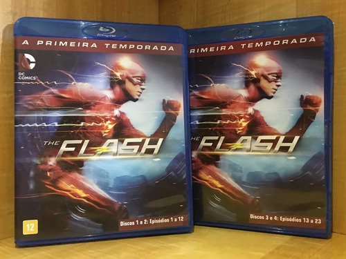 Blu Rays: The Flash E Gotthan- Primeira Temporada- Originais (Usado)