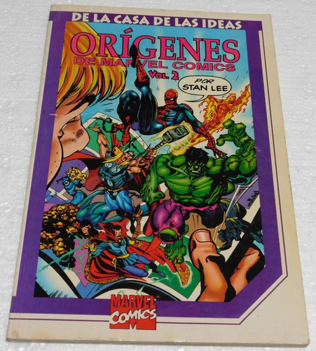 Comic Origenes De Marvel Vol. 2 Thor Spider Man Dr Strange 