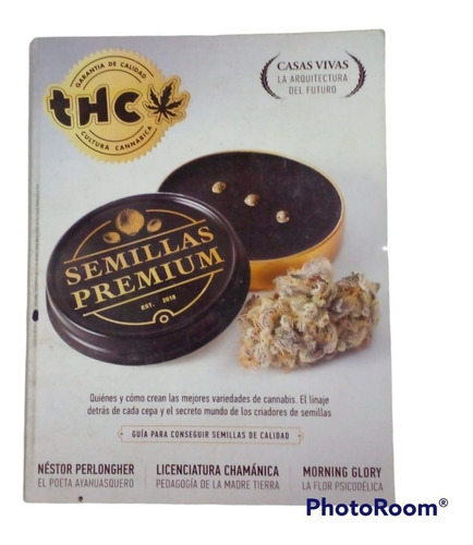 Revista Thc N° 109. Semillas Premium. Coleccionable.