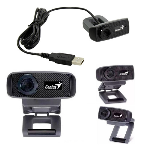 Camara Web Genius Facecam 1000x Hd C/micrófono Usb