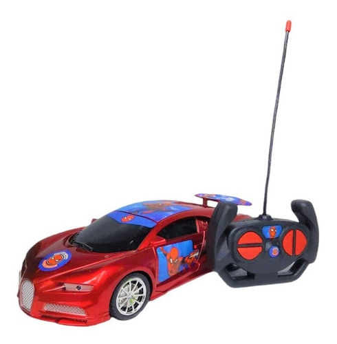 Auto A Radio Control Spiderman Hombre Araña