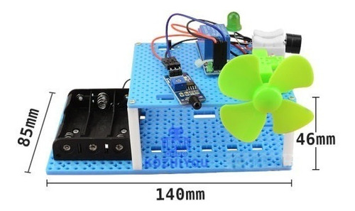 Kit Arduino Juguete Ciencia Educativo Extintor De Fuego