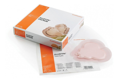 Gasa hidrocelular Smith+Nephew Allevyn Sacrum de 22cm x 22cm x 5u