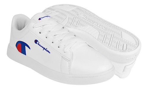 Tenis Casuales Dama Champion Cas10408w Simipiel Blanco