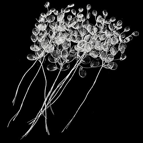 Ramo De Flores Artificiales 25 Piezas. Tallo De Flor Artific