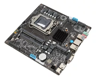 Placa Madre H81 Mini Itx Lga 1150 Con Ranura Ddr3 De Doble C