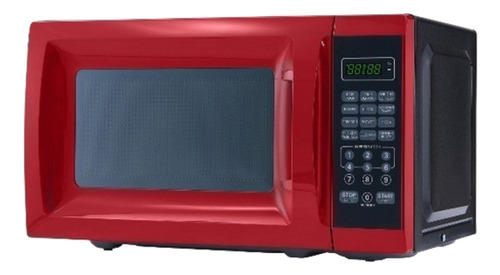 Microondas Mainstays EM720CGA   rojo 19.8L 120V