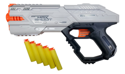 Pistola Lanza Dardos Max Shoot Mod Scorpion 5 Dardos Ditoys