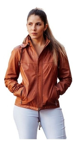 Campera Mujer Cuero Legítimo Argentino Cod260v Estancia1980