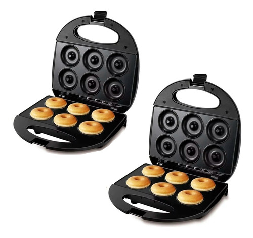 Pack 2 Maquina Para Hacer Donuts Donas Postres 750w Haeger