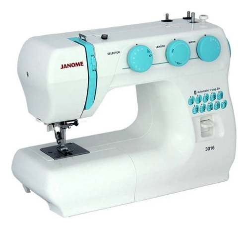 Máquina De Coser Recta Janome Portable Color Blanco 220v (Usado)