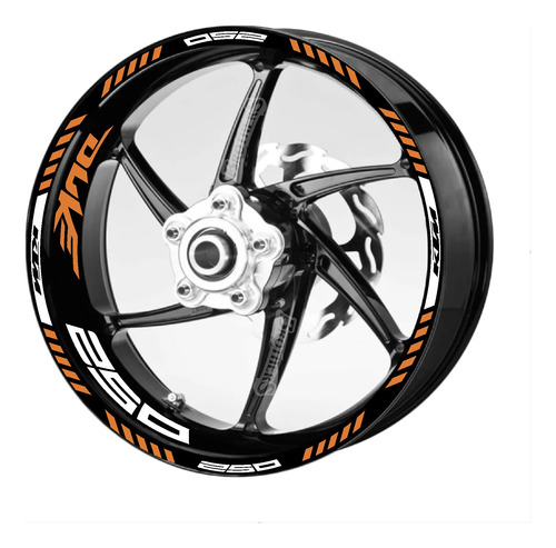 Calcomanías Stickers Rines Ktm Duke 250 M-1