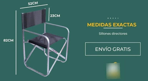 Imagen 2 de 7 de Kit Mesa Cuadrada Blanca Sillon Director X2uni Posta 150 Kg