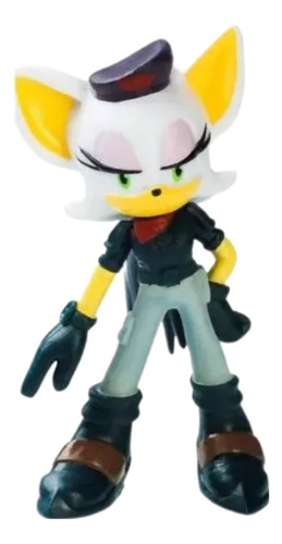 Figura Coleccionable Rouge 6 Cm Premium Sonic Prime