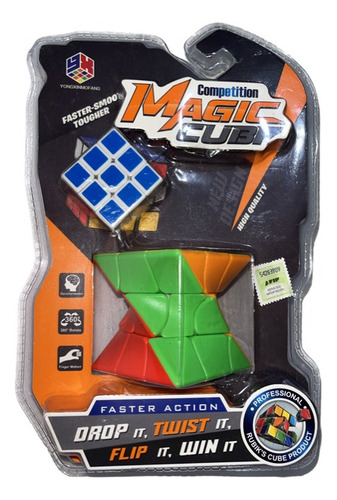 Cubo Magico Rubik Magic Club Competicion Formas!!! Estructura Forma
