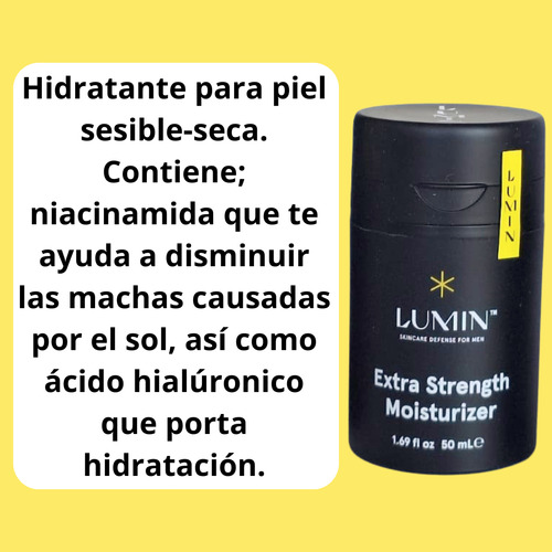 Trio Lumin Despigmentante Antiedad Piel Sensible 3en1