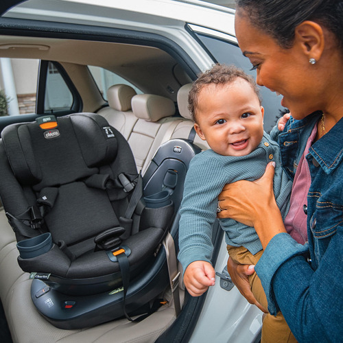 Chicco Fit360 Cleartex - Assento giratório conversível para. Cor: Preto
