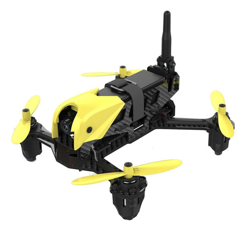 Drone Hubsan X4 H122D con cámara HD yellow 1 batería