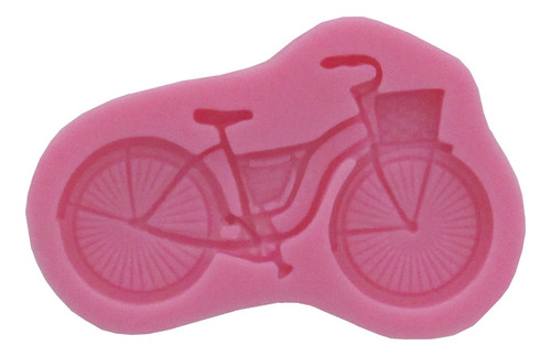 Molde De Silicona Bicicleta Porcelana Fría Fondant