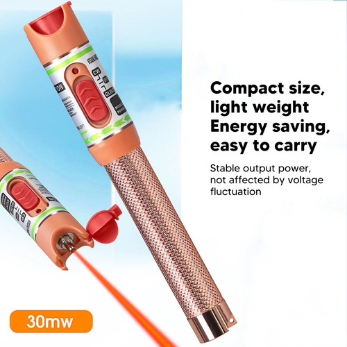 Imagen 8 de 10 de Localizador Visual De Fallas Vfl, Bolígrafo De Luz Roja, Kit