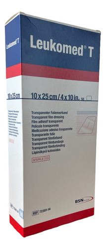 Leukomed T 10x25 Cm (caja 50)