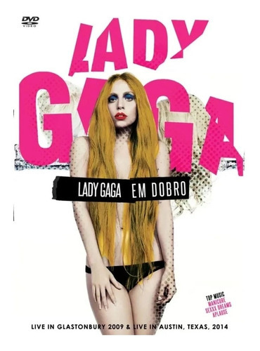 Dvd Lady Gaga*/ Live In Glastonbury 2009 E Live Austin Texas