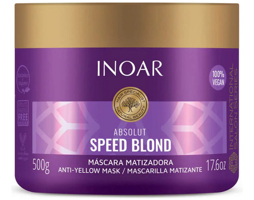 Máscara Matizadora Absolut Speed Blond 500g