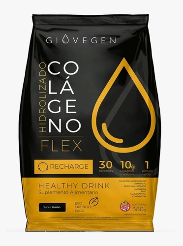 Imagen 3 de 9 de Giovegen Flex - Colágeno Hidrolizado 3 Meses De Tratamiento