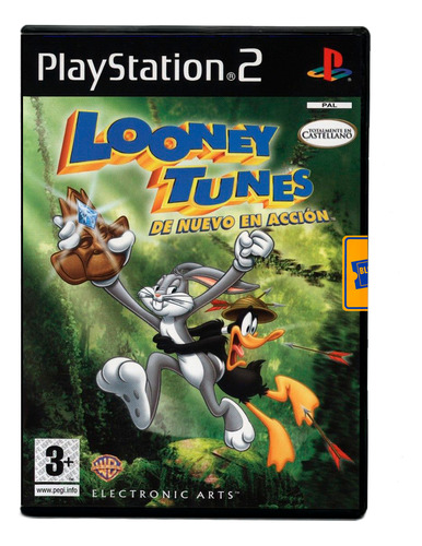 Juego Looney Tunes Denuevo En Accion Ps2 - Físico En Caja